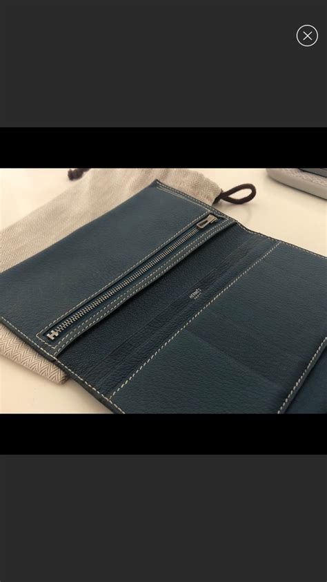 hermes bearn wallet grey|Hermes wallet purseforum.